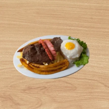 Bistec a lo Pobre